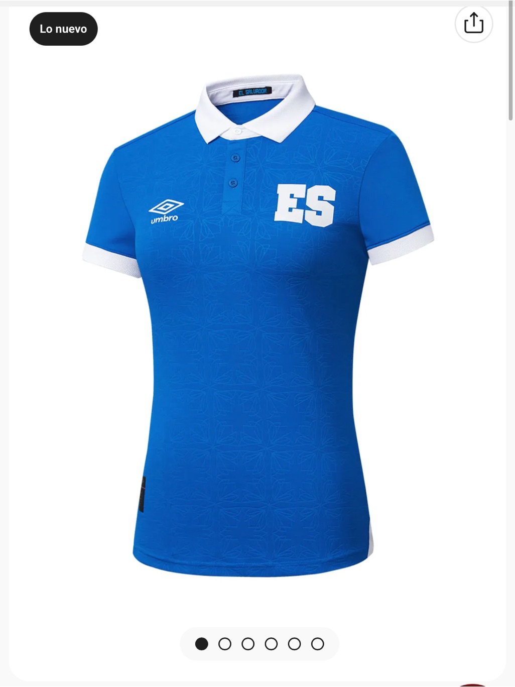 Umbro El Salvador Jersey